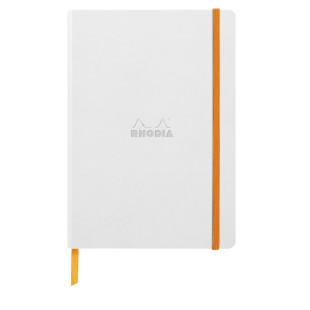 Rhodia Softcover Notebook - A5 - White - Dotted